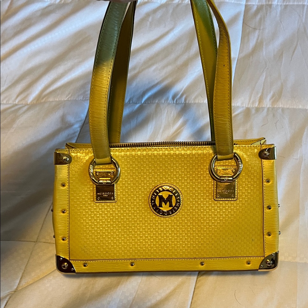 Metro City Yellow Shoulder Bag